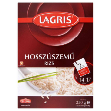 LAGRIS RIZS HOSSZÚSZEMŰ 2X125G alapvető élelmiszer