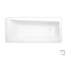  Laguna Idea Plus 150x75x46 cm téglalap alakú kád 100% akril, 180 l kád, zuhanykabin