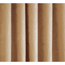Laguna Kész sötétítő dekor függöny Panni caffe latte 130x130cm lakástextília