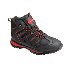 Lahti Pro Bőr/Oxford Csizma Fekete/Piros, Sb Sra, 47 (L3010747) munkavédelmi cipő