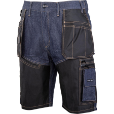 Lahti Pro Denim rövidnadrág. kék, megerősítéssel, "2xl", ce, lahti (L4070905) munkaruha