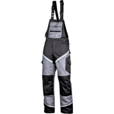 Lahti Pro Fekete és szürke overall fényvisszaverő csíkokkal, "l", ce, lahti (L4061303) munkaruha