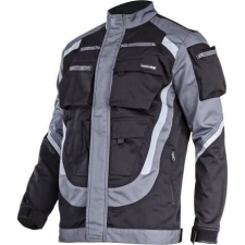 Lahti Pro Fekete és Szürke Pulóver Fényvisszaverő Csíkokkal, XL, Lahti (L4041404) munkaruha