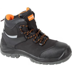 Lahti Pro Fekete Nubuk Csizma, S3 Sra, 45 (L3011845)