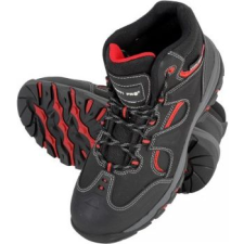 Lahti Pro Fekete-Piros Nubuk Csizma, S3 Sra, 42 (L3011742) munkavédelmi cipő