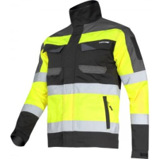 Lahti Pro Fekete-sárga figyelmeztető dzseki, "3xl", ce, lahti (L4041106) munkaruha