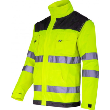 Lahti Pro Fekete-sárga figyelmeztető pulóver, "2xl", ce, lahti (L4041605) munkaruha