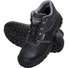 Lahti Pro Fekete,- Szürke Bőr Csizma, S3 Src, 47 (L3012247) munkavédelmi cipő