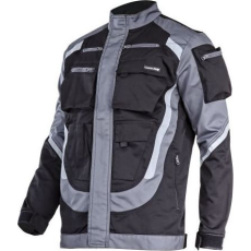 Lahti Pro Fekete/Szürke Pulóver Fényvisszaverő Csíkokkal, XXXL, Lahti (L4041406)