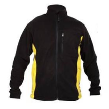 Lahti Pro Fleece Pulóver Fekete/Sárga, M, Lahti (L4010102) munkaruha
