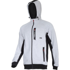 Lahti Pro Kapucnis Pulóver Cipzárral Szürke és Fekete, XXXL, Lahti (L4012606)