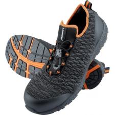 Lahti Pro Kötött Fekete-Szürke-Gombos Cipő, S1 Src, 40 (L3042540) munkavédelmi cipő