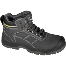 Lahti Pro Nubuk Csizma Fekete És Sárga, S3 Src, 46 (L3011346) munkavédelmi cipő