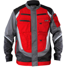 Lahti Pro Pulóver Fekete/kockás 100% Pamut Pattintással, XXXL, Lahti (L4040606)