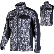 Lahti Pro Pulóver Levehető Ujjú Szürke/Fekete, XL, Lahti (L4042004) munkaruha