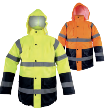 Lahti Pro Szigetelt figyelmeztető kabát, narancssárga, "3xl", ce, lahti (L4090606) munkaruha