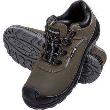 Lahti Pro Zöld-Fekete Nubuk Fél Csizma, S3 Src, 44 (L3043844) munkavédelmi cipő