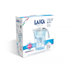  Laica STREAM LINE fehér vízszűrő kancsó mechanikus kijelzővel és 1 db magnezium active bi-flux szűrőbetéttel bababiztonság