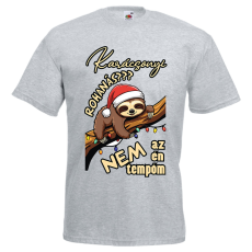  Lajhár tempó - Karácsonyi Férfi Póló