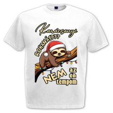  Lajhár tempó - Karácsonyi Férfi Póló