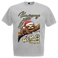  Lajhár tempó - Karácsonyi Férfi Póló férfi póló