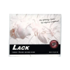  Lakk lepedő - 200x230cm (fehér)