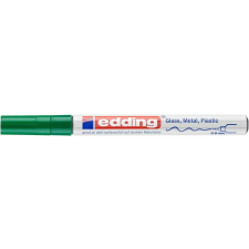 Lakkmarker, 0,8 mm, EDDING "780", zöld filctoll, marker