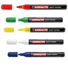  Lakkmarker 2-3mm kerek EDDING 790 sárga filctoll, marker