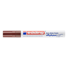 Lakkmarker EDDING 750 2-4mm barna filctoll, marker