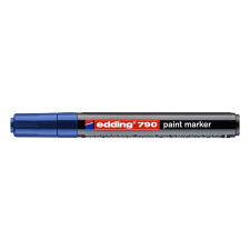 Lakkmarker EDDING 790 2-3mm kék filctoll, marker