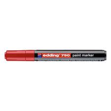 Lakkmarker EDDING 790 2-3mm piros filctoll, marker