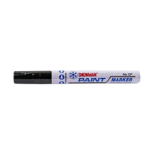 Lakkmarker SNOWMAN CP-12 4,5mm fekete filctoll, marker