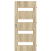  Lakkozott beltéri ajtólap Dori 4/4  Fehér Tölgy 90 cm x 210 cm jobbos