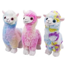  Láma plüssfigura - 25 cm, többféle plüssfigura