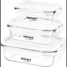  Lamart Air LT6011 3 darabos tárolóedény készlet (42002178) uzsonnás doboz