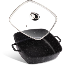 LAMART LT1288 CAST 28 × 28 cm, fekete (8590669372508) sütés és főzés