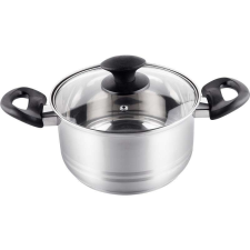 LAMART LTB1810 Leger 2.7L/18cm Lábas üveg fedővel - Inox edény