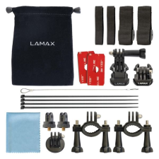 Lamax 13 darabos akciókamera tartozék csomag (LMXACCSETM) (LMXACCSETM) sportkamera kellék
