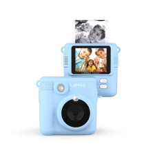 Lamax instakid1 blue instant hőpapíros fényképezőgép lxkcmik1nnnla fényképező