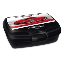 lamborghini uzsonnás doboz kulacs, kulacstartó