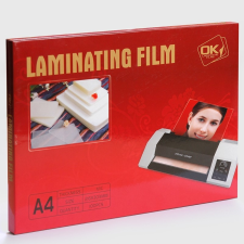 LAMINÁLÓ FÓLIA A4 100 MICRON 100 DB/DOBOZ lamináló fólia