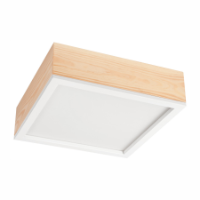 Lamkur LED Mennyezeti Lámpa SANTIAGO 2xE27 Négyzet Fa LD-PD-9.4 Lamkur világítás