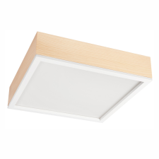 Lamkur LED Mennyezeti Lámpa SANTIAGO 4xE27 Négyzet Fa LD-PD-9.5 Lamkur világítás