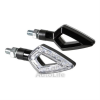 Lampa Lampa "KIER" LED motorkerékpáros index párban - Fekete