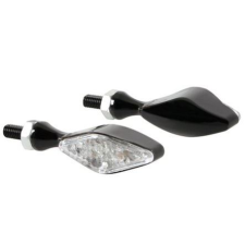 Lampa "Storm" LED motorkerékpáros index pár, fekete (0190096) (LA0190096) autóalkatrész