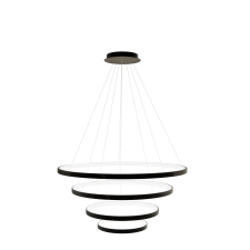  Lampa wisząca LHJ014-CP4 BLACK világítás
