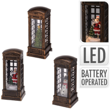  Lámpás figurával LED-es M14cm dekorációs kellék