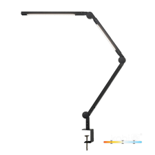  Lampka Biurkowa Stołowa LED 20W 800lm CCT 120° Czarna Tenuix Kobi világítás