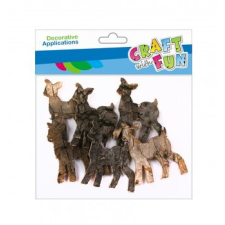 Lamps Craft with Fun Dekoratív fakéreg őzike 6db kreatív és készségfejlesztő