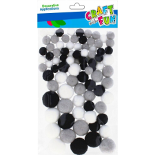 Lamps Craft with Fun Dekoratív PomPom golyók 90db kreatív és készségfejlesztő